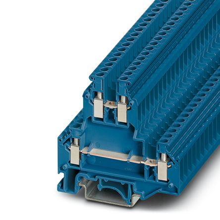 Phoenix Contact 3216053 UKKB 5 BU Series Blue, 4mm², Double-Level, Screw Termination [3216053]; 270-0717