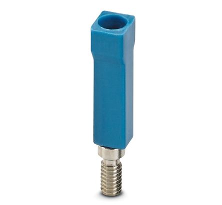 Phoenix Contact LB SCHRAUBE MIT ISOL. BU Series Bridge Screw for Use with DIN Rail Terminal Blocks [5029028]; 270-0744