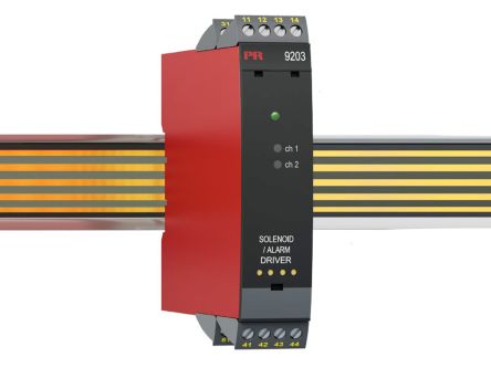 PR Electronics 9200 Series Signal Conditioner, NPN, PNP Input, Relay Output, 19.2 → 31.2V dc Supply, ATEX, IECEx [9203A1A]; 270-1757