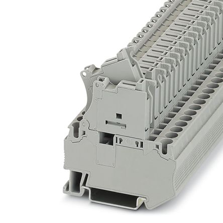 Phoenix Contact 3039890 ST 4-HESI (5X20)GY/GY Series Grey, 4mm², 1-Level, Screw Termination [3039890]; 270-2502