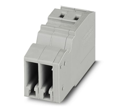 Phoenix Contact SC 2.5/ 2 Series Combi Receptacle for Use with DIN Rail Terminal Blocks, 24A [3041312]; 270-2508