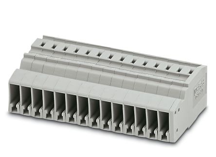 Phoenix Contact SC 2.5/14 Series Combi Receptacle for Use with DIN Rail Terminal Blocks, 24A [3041435]; 270-2509