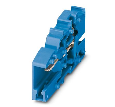 Phoenix Contact SC 2.5/ 1-L BU Series Combi Receptacle for Use with DIN Rail Terminal Blocks, 24A [3042191]; 270-2516