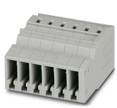 Phoenix Contact SC 2.5/ 6 Series Combi Receptacle for Use with DIN Rail Terminal Blocks, 24A [3042298]; 270-2519