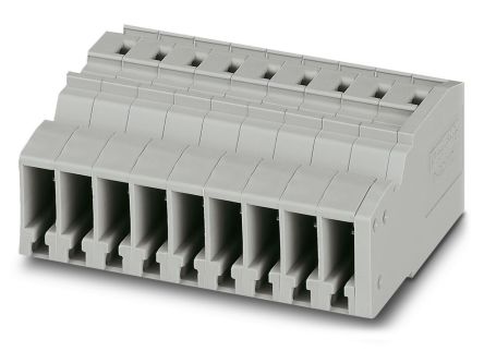 Phoenix Contact SC 2.5/ 8 Series Combi Receptacle for Use with DIN Rail Terminal Blocks, 24A [3042308]; 270-2520