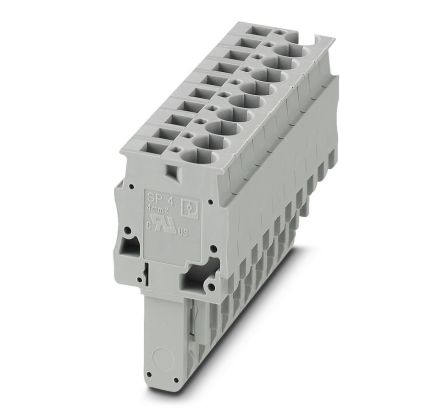 Phoenix Contact SP 4/10 Series Terminal Plug for Use with Din Rail, 32A [3042984]; 270-2535