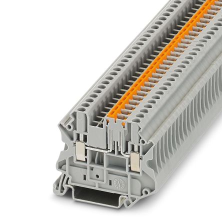 Phoenix Contact 3046376 UT 2.5-MT-P/P TMR Series Grey, 2.5mm², 1-Level, Screw Termination [3046376]; 270-2547