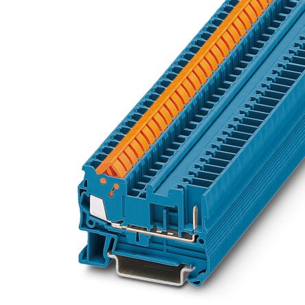 Phoenix Contact 3050086 QTC 1.5/ 1P BU Series Blue, 1.5mm², 1-Level, Plug-In Termination [3050086]; 270-2573