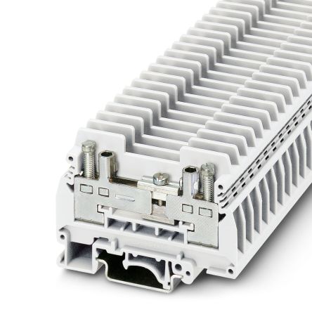 Phoenix Contact 3057364 URTK/S-IB WH Series White, 6mm², 1-Level, Screw Termination [3057364]; 270-2578