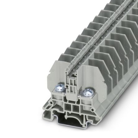 Phoenix Contact 3058143 RSC 5 Series Grey, 10mm², 1-Level, Bolt Termination [3058143]; 270-2585