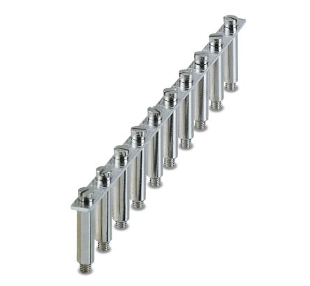 Phoenix Contact FB 10-13 Series Screw Bridge for Use with DIN Rail Terminal Blocks [3059126]; 270-2594