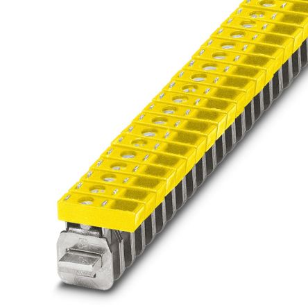 Phoenix Contact 3062948 AKG 4 YE Series Yellow, 4mm², 1-Level, Screw Termination [3062948]; 270-2617