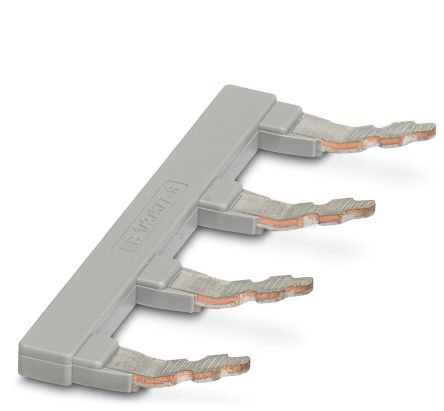 Phoenix Contact EB 1/3/5/7-8 Series Insertion Bridge for Use with DIN Rail Terminal Blocks [3072340]; 270-2659