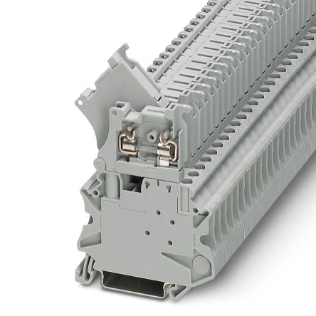Phoenix Contact 3074169 UT 4-HESI (5X20) GY Series Grey, 1mm², 1-Level, Screw Termination [3074169]; 270-2666