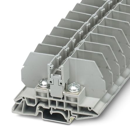 Phoenix Contact 3075870 RSC 6 Series Grey, 35mm², 1-Level, Bolt Termination [3075870]; 270-2668