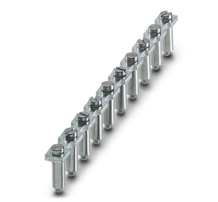 Phoenix Contact FB 10-17 Series Screw Bridge for Use with DIN Rail Terminal Blocks [3075951]; 270-2674
