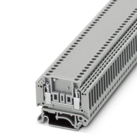 Phoenix Contact 3100017 MTKD Series Grey, 1mm², 1-Level, Screw Termination [3100017]; 270-2678
