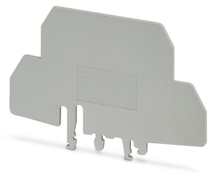 Phoenix Contact TP-UDMTK 5 Series Separating Plate for Use with DIN Rail Terminal Blocks [3100266]; 270-2683