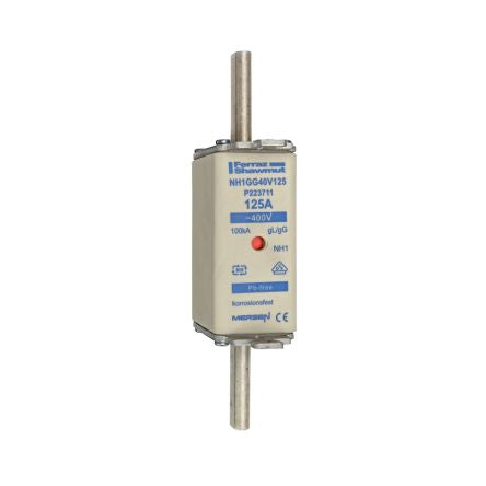 Mersen 125A NH Fuse, NH1, 400V ac [P223711]; 270-3093