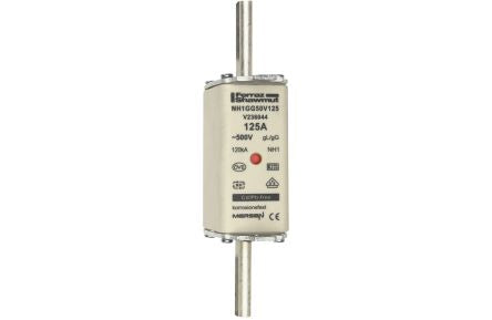 Mersen 125A NH Fuse, NH1, 500V ac [V236044]; 270-3128