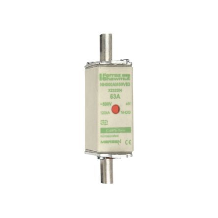 Mersen 63A NH Fuse, NH000, 500V ac [X232504]; 270-3138