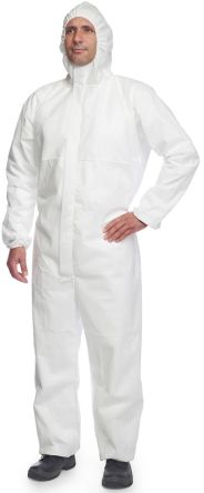 DuPont White Coverall, M [D15338122]; 270-8871