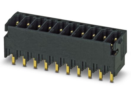 Phoenix Contact DMCV Series Straight Solder PCB Header, 12 Contact(s), 2.54 mm Pitch, 2 Row(s) [1844976]; 270-9449