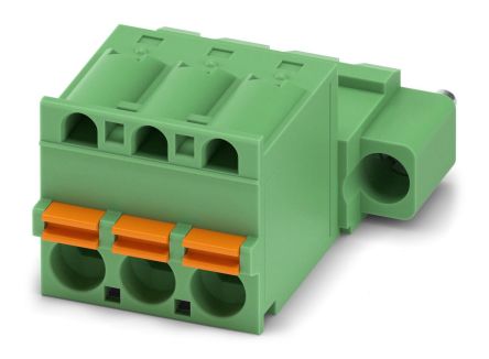 Phoenix Contact FKIC Series Straight Screw PCB Connector, 3 Contact(s), 5.08 mm Pitch, 1 Row(s) [1873511]; 270-9453