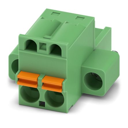 Phoenix Contact FKS Series Straight Screw PCB Connector, 2 Contact(s), 5 mm Pitch, 1 Row(s) [1910526]; 270-9456