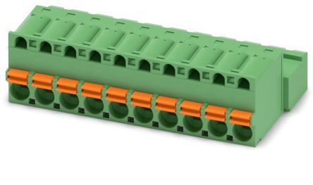Phoenix Contact FKIC Series Straight PCB Connector, 10 Contact(s), 5 mm Pitch, 1 Row(s) [1910759]; 270-9466