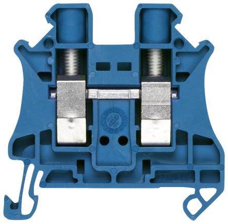 Siemens 8WH1000-0AJ01 8WH Series Blue, 10mm², 1-Level, Screw Termination, CSA [8WH1000-0AJ01]; 271-3240
