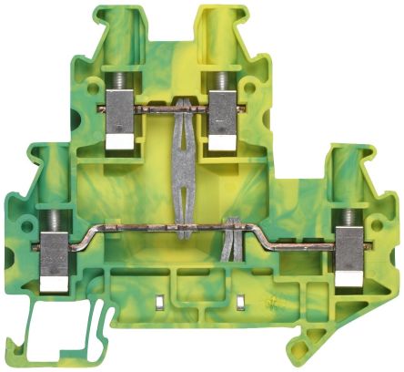 Siemens 8WH1020-0CF07 8WH Series Green, Yellow, 2.5mm², 2-Level, Screw Termination, CSA [8WH1020-0CF07]; 271-3253