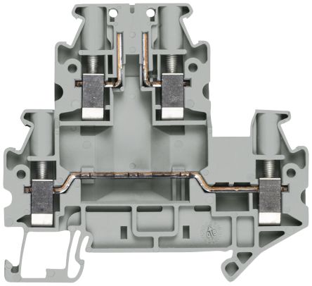 Siemens 8WH1020-6AG00 8WH Series Grey, 4mm², 2-Level, Screw Termination, CSA [8WH1020-6AG00]; 271-3262
