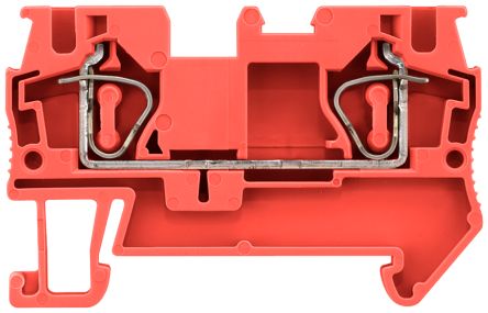 Siemens 8WH2000-0AG02 8WH Series Red, 4mm², 1-Level, Spring Termination, CSA [8WH2000-0AG02]; 271-3276