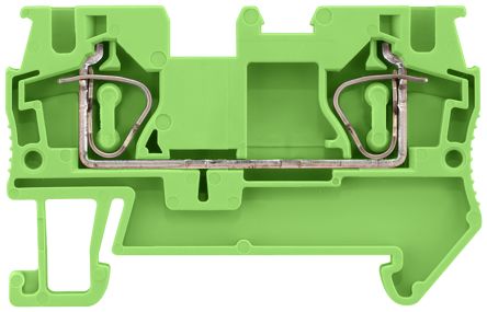 Siemens 8WH2000-0AG03 8WH Series Green, 4mm², 1-Level, Spring Termination, CSA [8WH2000-0AG03]; 271-3277