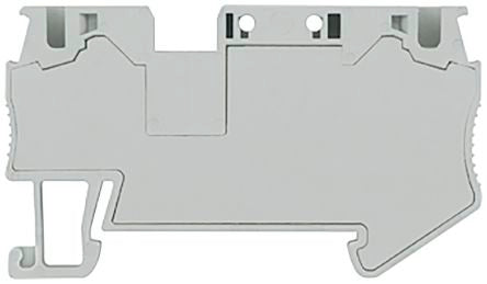 Siemens 8WH2000-6AG00 8WH Series Grey, 4mm², 1-Level, Spring Termination, CSA [8WH2000-6AG00]; 271-3290