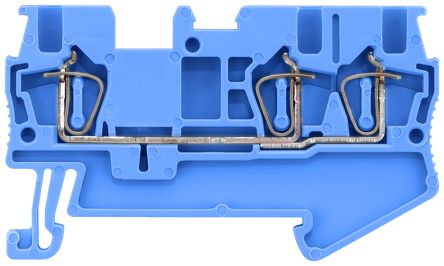 Siemens 8WH2003-0AE01 8WH Series Blue, 1.5mm², 1-Level, Spring Termination, CSA [8WH2003-0AE01]; 271-3291