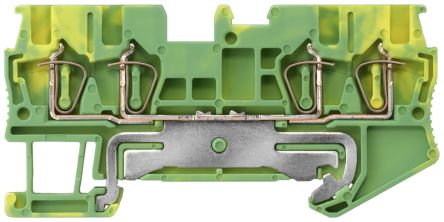 Siemens 8WH2004-0CE07 8WH Series Green, Yellow, 1.5mm², 1-Level, Spring Termination, CSA [8WH2004-0CE07]; 271-3299
