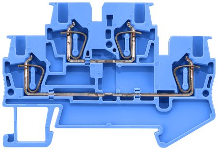 Siemens 8WH2020-0AE01 8WH Series Blue, 1.5mm², 2-Level, Spring Termination, CSA [8WH2020-0AE01]; 271-3300