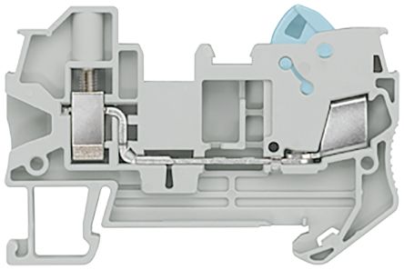 Siemens 8WH3100-2DF00 8WH Series Grey, 2.5mm², 1-Level, Plug In, Screw Termination, CSA [8WH3100-2DF00]; 271-3328
