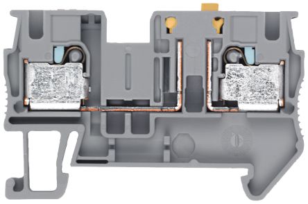 Siemens 8WH6000-6CG00 8WH Series Grey, 4mm², 1-Level, Plug-In Termination, CSA [8WH6000-6CG00]; 271-3342