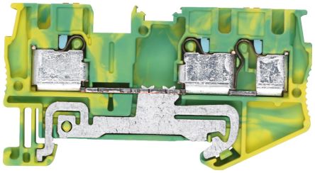 Siemens 8WH6003-0CG07 8WH Series Green, Yellow, 4mm², 1-Level, Plug-In Termination, CSA [8WH6003-0CG07]; 271-3348