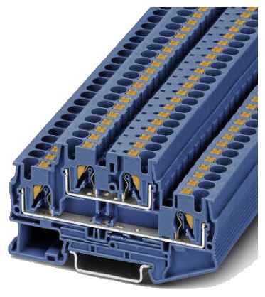 Siemens 8WH6020-0AG01 8WH Series Blue, 4mm², 2-Level, Plug-In Termination, CSA [8WH6020-0AG01]; 271-3354