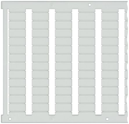 Siemens, 8WH Labeling Plate for use with  for use with Terminal Blocks [8WH8202-1AA05]; 271-3435