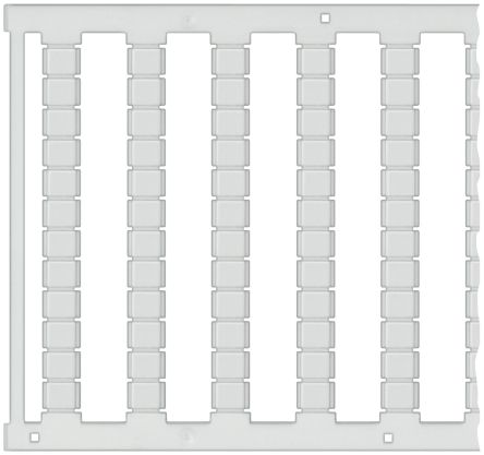 Siemens, 8WH Labeling Plate for use with  for use with Terminal Blocks [8WH8203-3AA05]; 271-3440