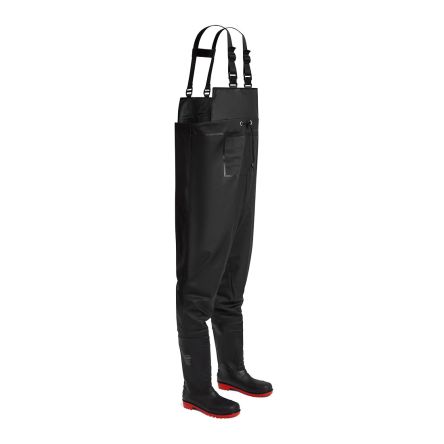 Portwest Black, Red [FW74BKR38]; 271-8407