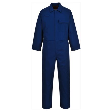 Portwest Navy Reusable Coverall, XXL [C030NARXXL]; 271-8937