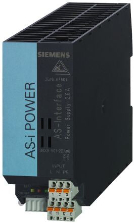 Siemens 3RX9 Series Power Supply for Use with AS-Interface, Circuit Breaker, DC [3RX95012BA00]; 272-0057