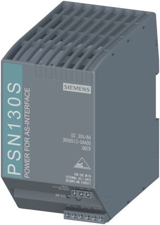 Siemens 3RX9 Series Power Supply for Use with AS-Interface, Circuit Breaker, DC [3RX95130AA00]; 272-0060
