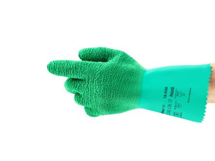 Gloves Gladiator Green Fully Coated Gaun [16-650-10]; 272-8946